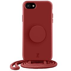 Etui JE PopGrip iPhone X|XS czerwony|cyber red 30016 (Just Elegance) цена и информация | Чехлы для телефонов | kaup24.ee
