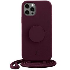 Etui JE PopGrip iPhone 12|12 Pro 6,1" czerwony|red 30034 (Just Elegance) цена и информация | Чехлы для телефонов | kaup24.ee