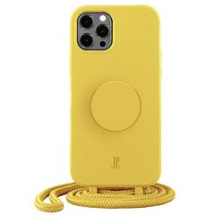 Etui JE PopGrip iPhone 12|12 Pro 6,1" żółty|rabbit`s paw 30089 (Just Elegance) цена и информация | Чехлы для телефонов | kaup24.ee