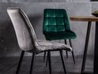 Söögitoolide komplekt Signal Chic D Velvet, 4 tooli, sinine/pruun hind ja info | Söögilaua toolid, köögitoolid | kaup24.ee