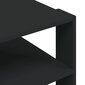 vidaXL kohvilaud, must, 59,5 x 59,5 x 40 cm, tehispuit hind ja info | Diivanilauad | kaup24.ee