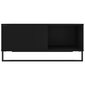 vidaXL kohvilaud, must, 80x80x36,5 cm, tehispuit hind ja info | Diivanilauad | kaup24.ee