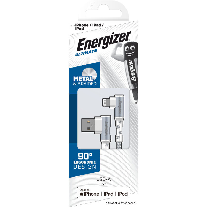 Energizer Ultimate C710LKWH hind ja info | Mobiiltelefonide kaablid | kaup24.ee