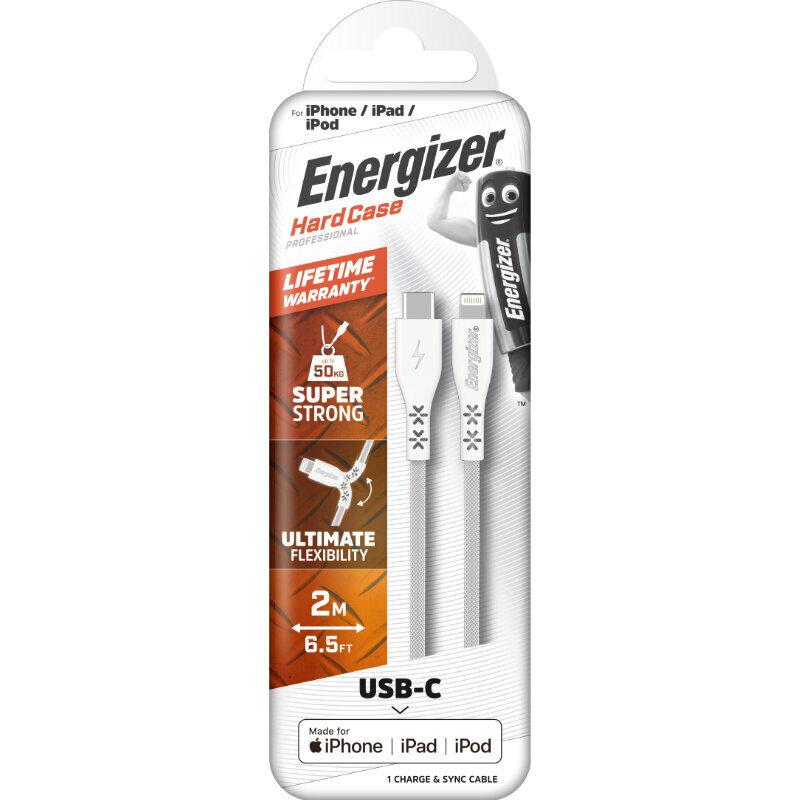 Energizer C411LKWH hind ja info | Mobiiltelefonide kaablid | kaup24.ee