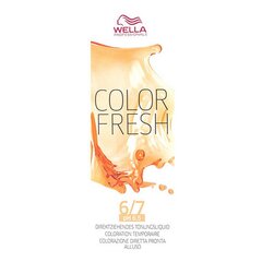 Краска полуперманентная Color Fresh Wella 6/7, 75 мл цена и информация | Краска для волос | kaup24.ee