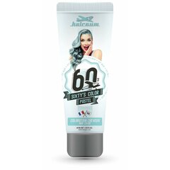 Poolpüsiv värv Hairgum Sixty's Color Icy Blue (60 ml) цена и информация | Краска для волос | kaup24.ee