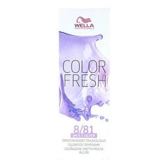 Poolpüsiv värv Color Fresh Wella 8/81 (75 ml) hind ja info | Juuksevärvid | kaup24.ee