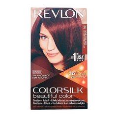 Ammoniaagivaba juuksevärv Colorsilk Revlon Tume vaskne kastan цена и информация | Краска для волос | kaup24.ee