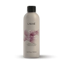 Juuste oksüdeerija Lakmé 9 vol 2,7 % 120 ml цена и информация | Краска для волос | kaup24.ee