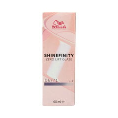 Перманентный краска Wella Shinefinity Nº 06/71, 60 мл цена и информация | Краска для волос | kaup24.ee