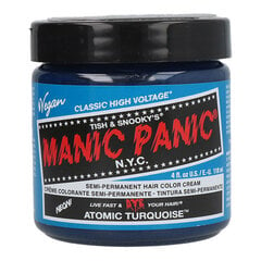 Постоянная краска Classic Manic Panic Atomic Turquoise, 118 мл цена и информация | Краска для волос | kaup24.ee