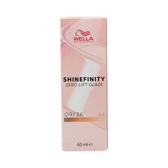 Püsivärv Wella Shinefinity Nº 09/36 (60 ml) hind ja info | Juuksevärvid | kaup24.ee