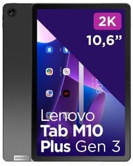 Lenovo Tab M10 Plus 3Gen. WiFi 4/128GB ZAAM0138SE hind ja info | Lenovo Arvutid ja IT- tehnika | kaup24.ee