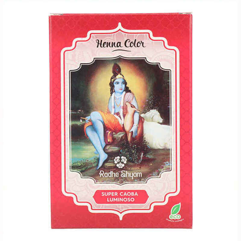 Püsivärv Radhe Shyam Henna Pulber Mahagoni puit (100 g) цена и информация | Juuksevärvid | kaup24.ee