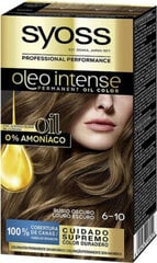 Постоянная краска Olio Intense Syoss Nº 6,10 Темно-золотистый цена и информация | Краска для волос | kaup24.ee