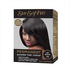 Постоянная краска Sta Soft Fro Powder Hair Color Black (8 g) цена и информация | Краска для волос | kaup24.ee