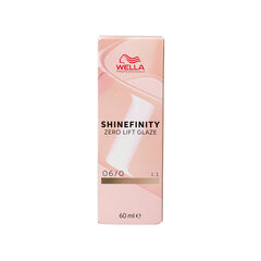 Püsivärv Wella Shinefinity Nº 06/0 60 ml hind ja info | Juuksevärvid | kaup24.ee