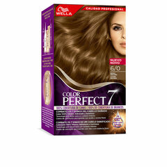 Püsivärv Wella Color Perfect 7 Nº 6/0 Hallid juuksed Tumeblond 60 ml hind ja info | Juuksevärvid | kaup24.ee