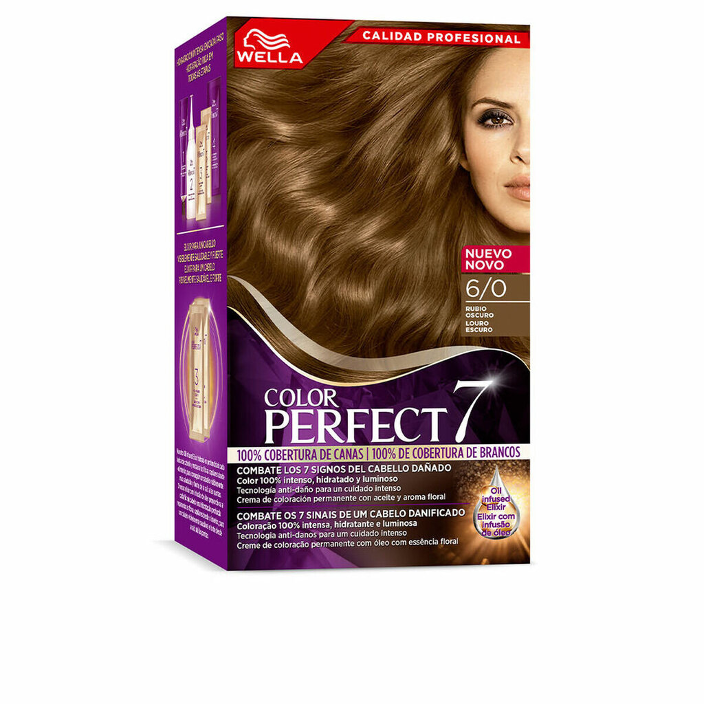 Постоянная краска Wella Color Perfect 7 Nº 6/0 цена | kaup24.ee