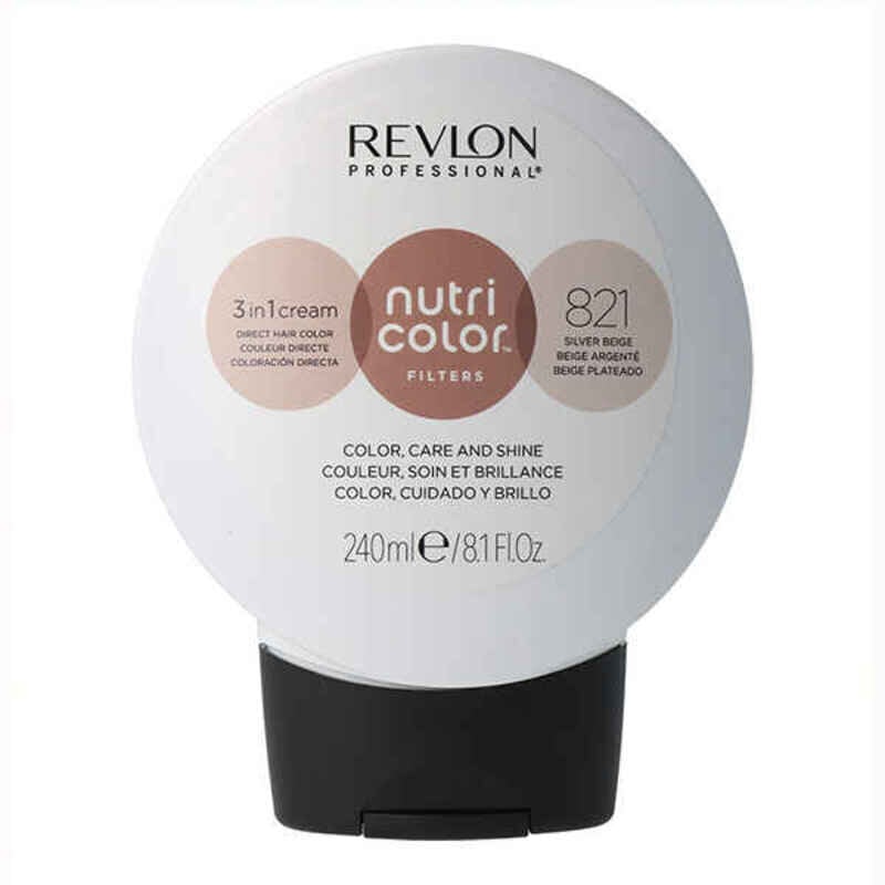 Püsivärv Nutri Color Revlon 821 Beež (240 ml) цена и информация | Juuksevärvid | kaup24.ee