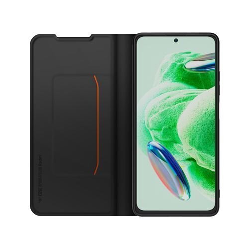 Xiaomi Book Case for Redmi Note 12 5G Black цена и информация | Telefoni kaaned, ümbrised | kaup24.ee