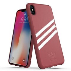 Adidas OR Moulded PU SUEDE iPhone Xs Max różowy|pink 32821 цена и информация | Чехлы для телефонов | kaup24.ee