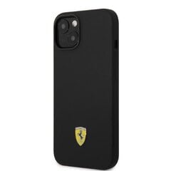 Ferrari FEHMSIP14MBK iPhone 14 Plus 6,7" czarny|black hardcase Silicone Metal Logo Magsafe цена и информация | Чехлы для телефонов | kaup24.ee