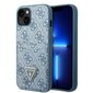 Guess GUHCP13SP4TPB iPhone 13 mini 5,4" blue hardcase 4G Triangle Logo Cardslot hind ja info | Telefoni kaaned, ümbrised | kaup24.ee