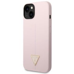 Guess GUHCP14MSLTGU iPhone 14 Plus 6,7" fioletowy|purple hardcase Silicone Triangle цена и информация | Чехлы для телефонов | kaup24.ee