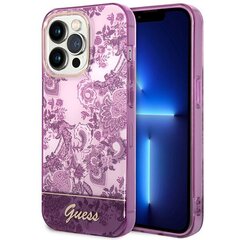 Guess GUHCP14XHGPLHF iPhone 14 Pro Max 6,7" fuksja|fuschia hardcase Porcelain Collection цена и информация | Чехлы для телефонов | kaup24.ee