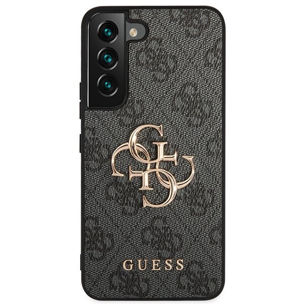 Guess GUHCS23S4GMGGR S23 S911 grey hardcase 4G Big Metal Logo hind ja info | Telefoni kaaned, ümbrised | kaup24.ee