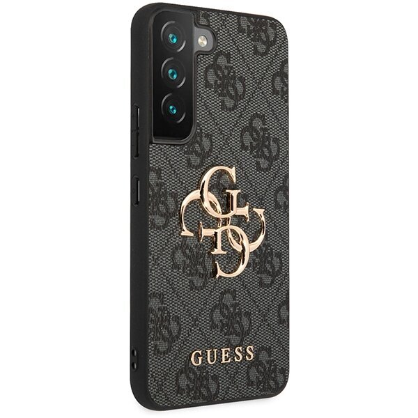 Guess GUHCS23S4GMGGR S23 S911 grey hardcase 4G Big Metal Logo цена и информация | Telefoni kaaned, ümbrised | kaup24.ee