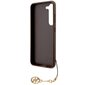 Guess GUHCS23SGF4GBR S23 S911 brown hardcase 4G Charms Collection hind ja info | Telefoni kaaned, ümbrised | kaup24.ee