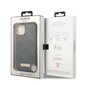 Guess GUHMP13MSAPSTG iPhone 13 6,1" grey hardcase Peony Logo Plate MagSafe hind ja info | Telefoni kaaned, ümbrised | kaup24.ee
