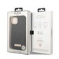 Guess GUHMP13MSAPSTK iPhone 13 6,1" black hardcase Peony Logo Plate MagSafe цена и информация | Telefoni kaaned, ümbrised | kaup24.ee