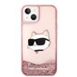 Karl Lagerfeld KLHCP14MLNCHCP iPhone 14 Plus 6,7" pink hardcase Glitter Choupette Head hind ja info | Telefoni kaaned, ümbrised | kaup24.ee