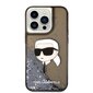 Karl Lagerfeld KLHCP14XLNKHCK iPhone 14 Pro Max 6,7" black hardcase Glitter Karl Head hind ja info | Telefoni kaaned, ümbrised | kaup24.ee