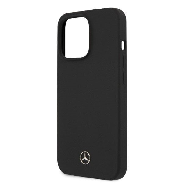 Mercedes MEHMP13XSILBK iPhone 13 Pro Max 6,7" black hardcase Silicone Magsafe цена и информация | Telefoni kaaned, ümbrised | kaup24.ee