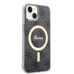 Guess 4G IML MagSafe Compatible Case for iPhone 13 Black hind ja info | Telefoni kaaned, ümbrised | kaup24.ee