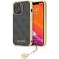 Guess GUHCP14LGF4GGR iPhone 14 Pro 6,1" grey hardcase 4G Charms Collection цена и информация | Telefoni kaaned, ümbrised | kaup24.ee