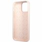 Guess GUHCP13XLSLMGLP iPhone 13 Pro Max 6.7" jasnolight pink hardcase Silicone Script Gold Logo hind ja info | Telefoni kaaned, ümbrised | kaup24.ee