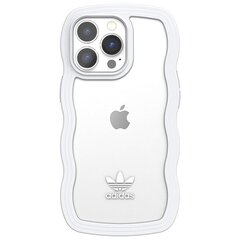 Adidas OR Wavy Case iPhone 13 Pro |13 6,1" biały-przezroczysty|white-transparent 51903 цена и информация | Чехлы для телефонов | kaup24.ee