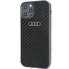 Audi Carbon Fiber iPhone 14 Pro Max 6.7" czarny|black hardcase AU-TPUPCIP14PM-R8|D2-BK цена и информация | Чехлы для телефонов | kaup24.ee