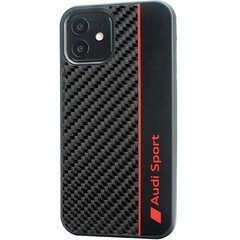 Audi Carbon Fiber Stripe iPhone 14 Pro Max 6.7" czarny|black hardcase AUS-TPUPCIP14PM-R8|D1-BK цена и информация | Чехлы для телефонов | kaup24.ee