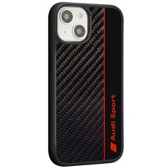 Audi Carbon Fiber Stripe Case hind ja info | AUDI Mobiiltelefonid, foto-, videokaamerad | kaup24.ee