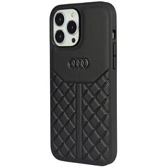 Audi Genuine Leather iPhone 13 Pro | 13 6.1" czarny|black hardcase AU-TPUPCIP13P-Q8|D1-BK цена и информация | Чехлы для телефонов | kaup24.ee