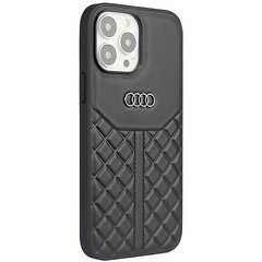 Audi Genuine Leather iPhone 13 Pro | 13 6.1" czarny|black hardcase AU-TPUPCIP13P-Q8|D1-BK цена и информация | AUDI Мобильные телефоны, Фото и Видео | kaup24.ee