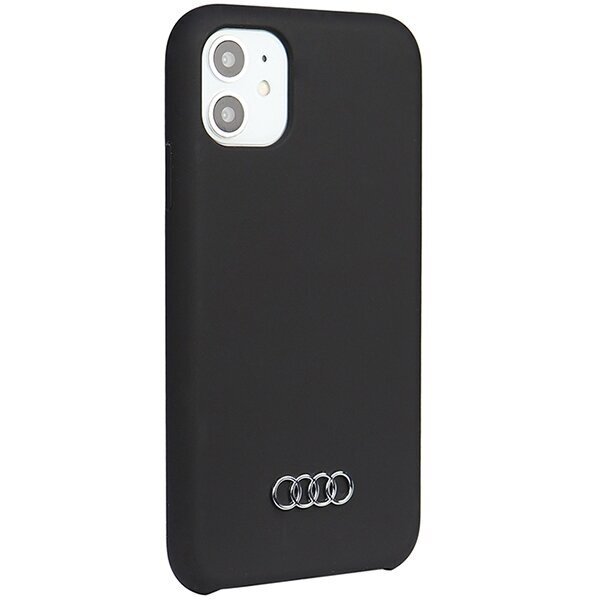 Audi Silicone Case iPhone 11 | XR 6.1" black hardcase AU-LSRIP11-Q3|D1-BK цена и информация | Telefoni kaaned, ümbrised | kaup24.ee