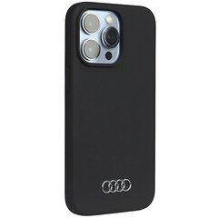 Audi Silicone Case iPhone 13 Pro | 13 6.1" black hardcase AU-LSRIP13P-Q3|D1-BK hind ja info | Telefoni kaaned, ümbrised | kaup24.ee