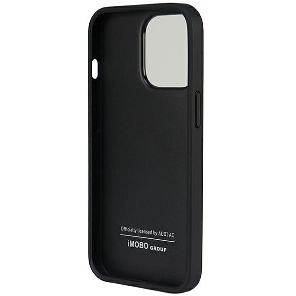 Audi Synthetic Leather iPhone 13 Pro | 13 6.1" black hardcase AU-TPUPCIP13P-TT|D1-BK цена и информация | Telefoni kaaned, ümbrised | kaup24.ee